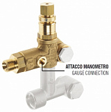 Регулятор давления VRF2 220 бар 3/8"M-3/8"M-1/8"F